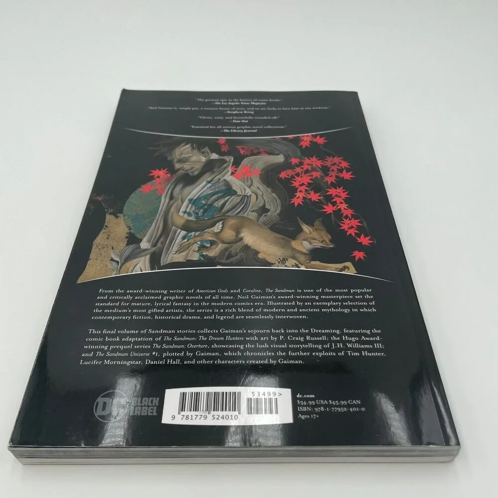 The Sandman: Book Six • Neil Gaiman • DC Black Label • Graphic Novel - Picture 5 of 5